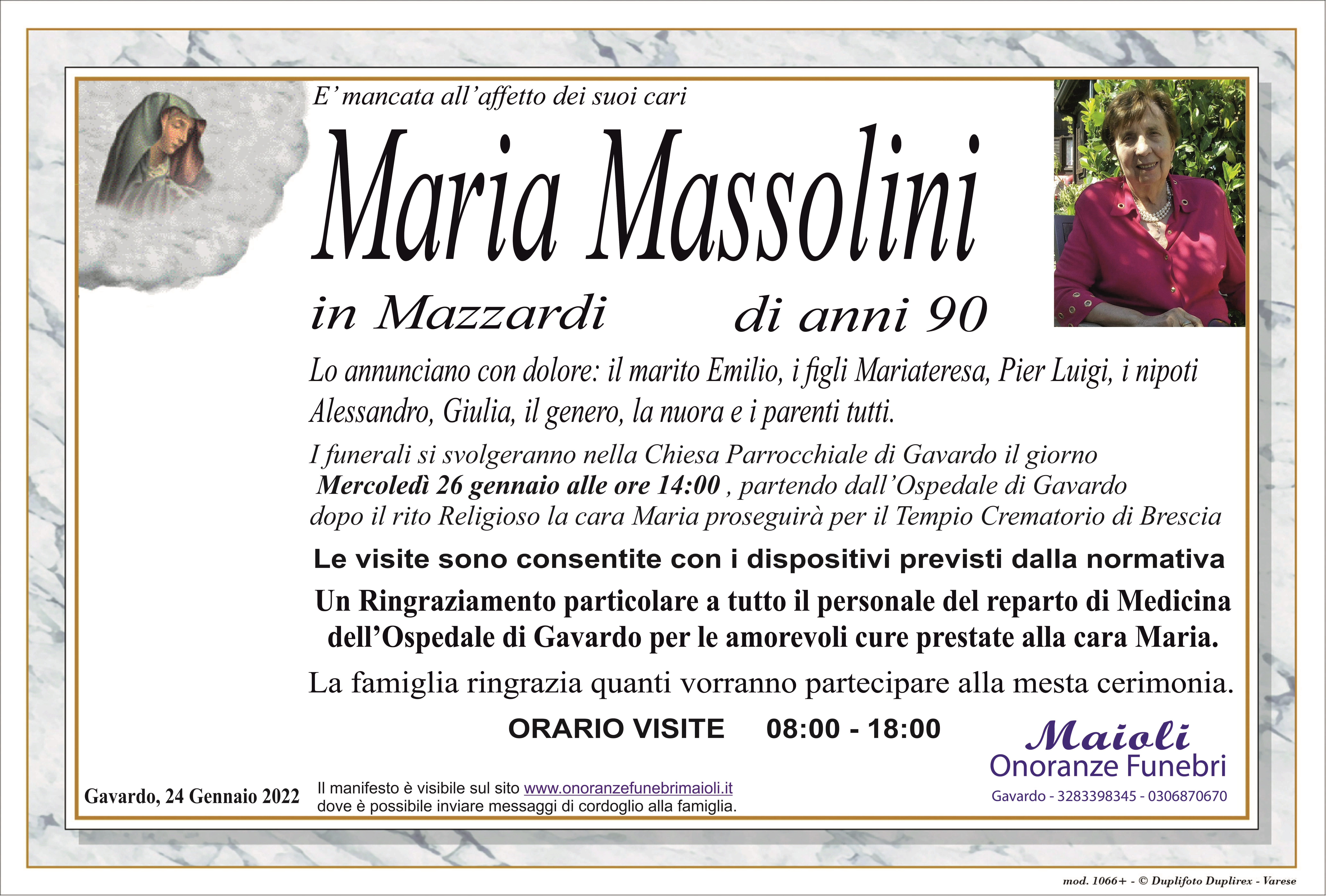 Maria Massolini