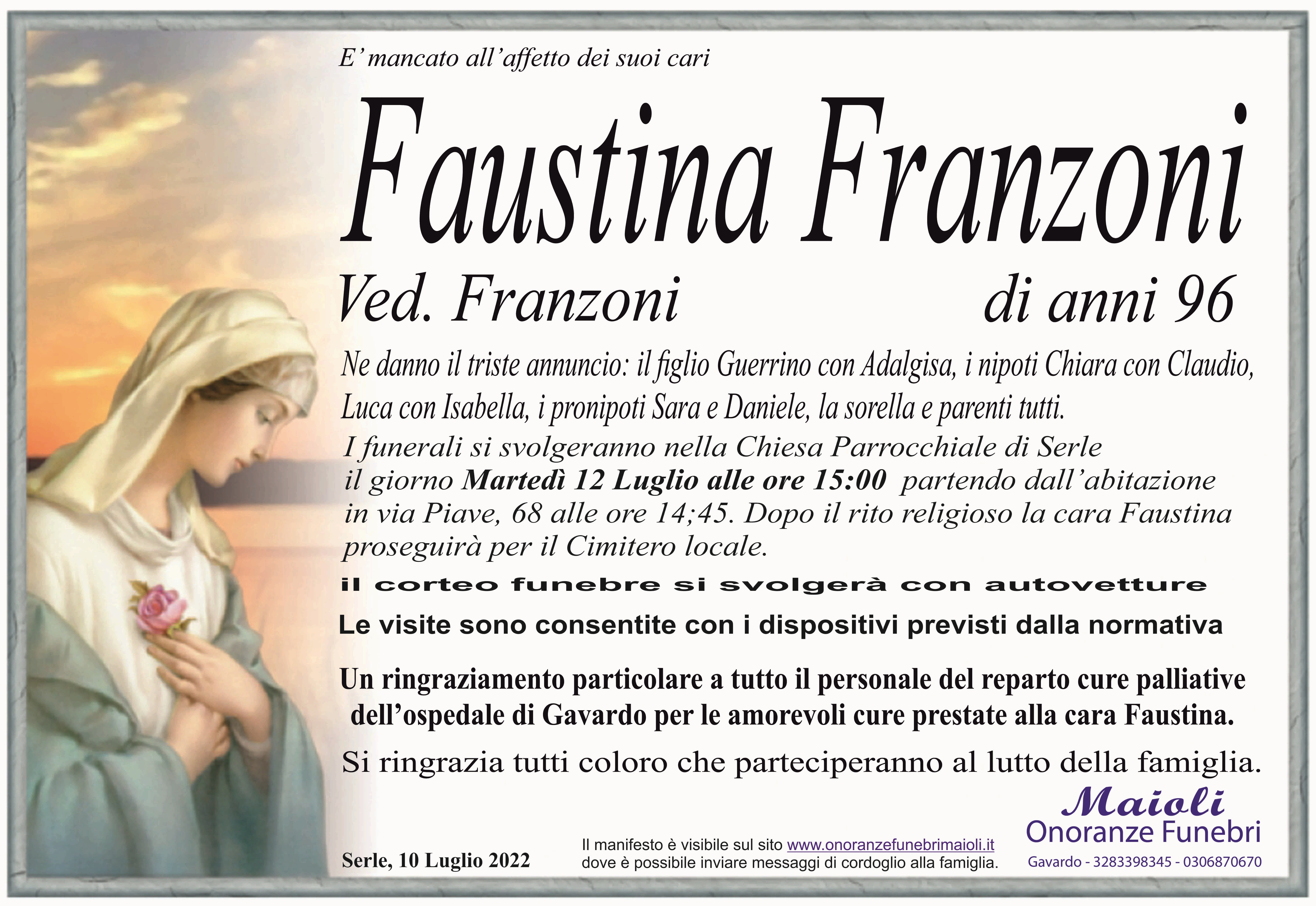Faustina Franzoni